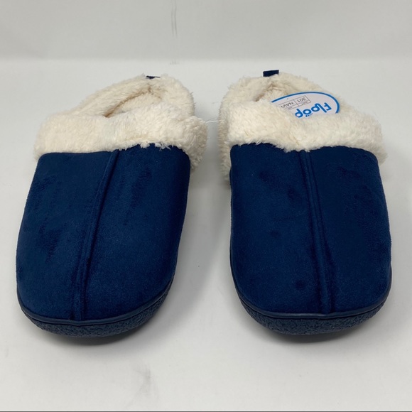 Floopi Womens Fur Lined Clog Slipper W/Memory Foam - Picture 3 of 12